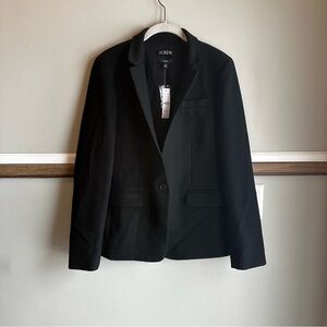 J Crew Regent Blazer Four Season Stretch Black Career​